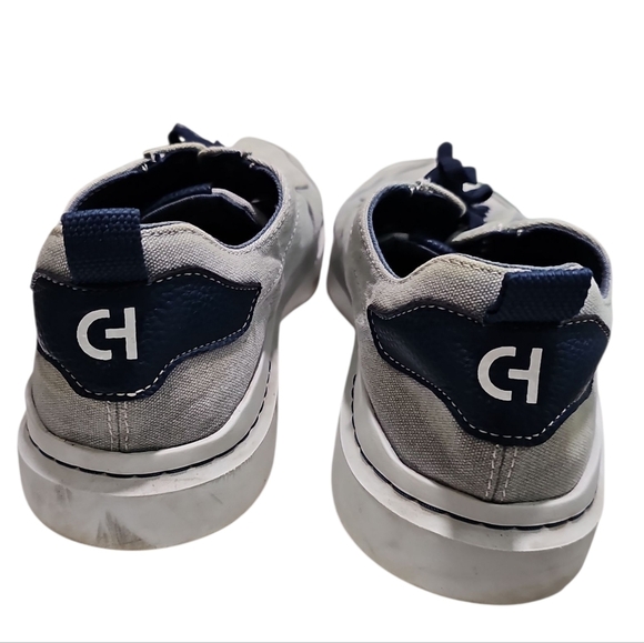 Cole Haan Men’s Grand 360 Canvas Sneakers Gray Blue Size 10 Casual Shoes Classic - Picture 6 of 7